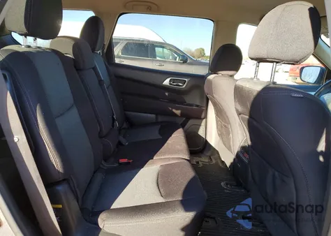 2017 Nissan Pathfinder S из США, поврежденный, VIN 5N1DR2MM4HC687912